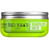 Bed Head Manipulator Matte Gel for Unisex - Maximum Long Lasting Hold, Creates Texture, Controls Frizz & Flyaways, Humiditiy Resistant, 2 oz (Pack of1 )