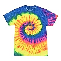 Colortone - Multi-Color Tie-Dyed T-Shirt - 1000