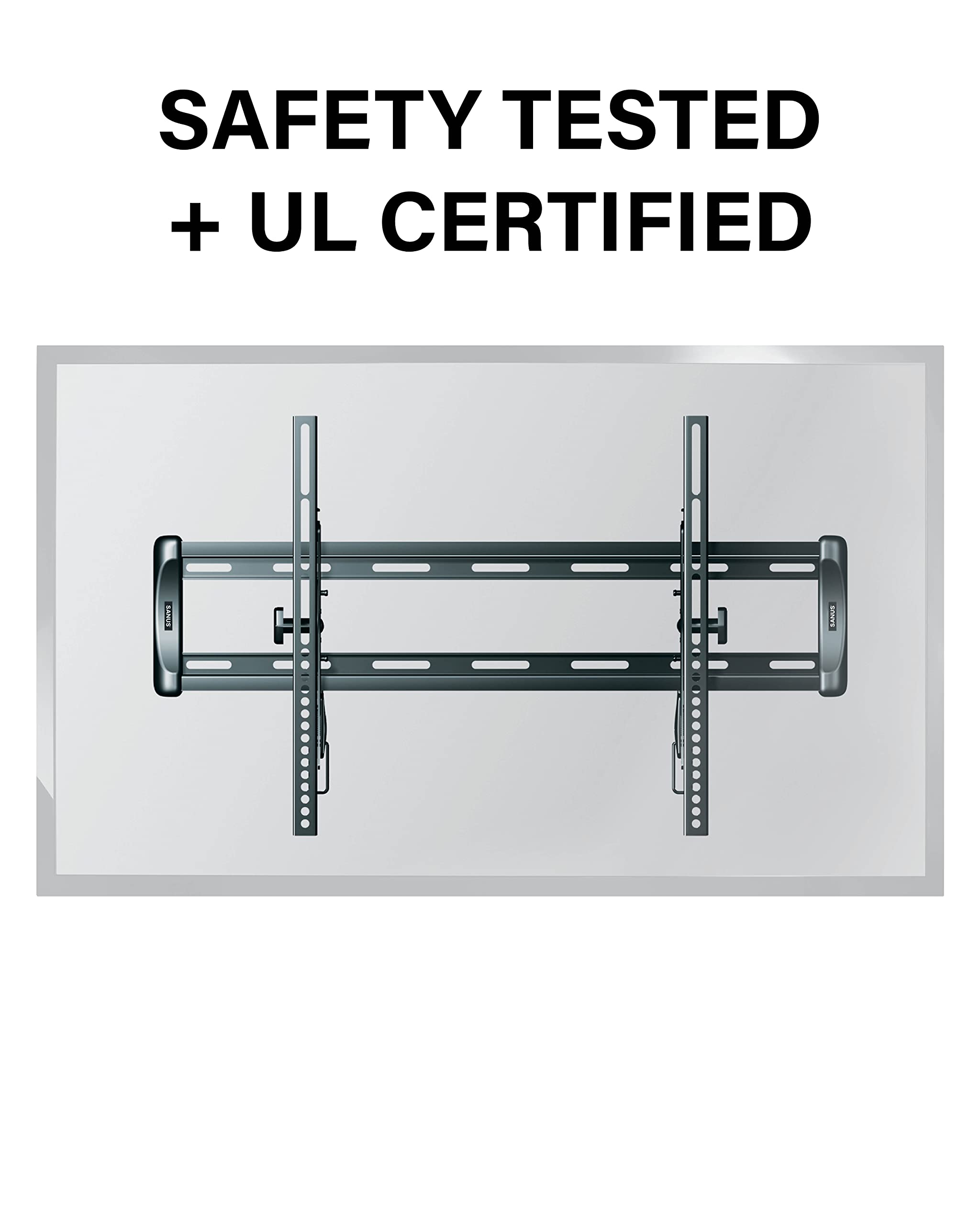 Made for Amazon Universal Tilting TV Wall Mount for 50-86