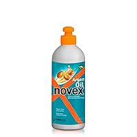 Novex Argan Oil Leave in Conditioner (10 oz) - Prevents & Repairs Split Ends