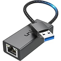 USB 3.0 to Ethernet Adapter Multiport Hub Bundle with USB 3.0 to Ethernet Adapter