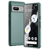 JETech Heavy Shockproof Case for Google Pixel 7, Dual Layer Rugged Protective Phone Cover with Shock-Absorption (Cyprus Green)