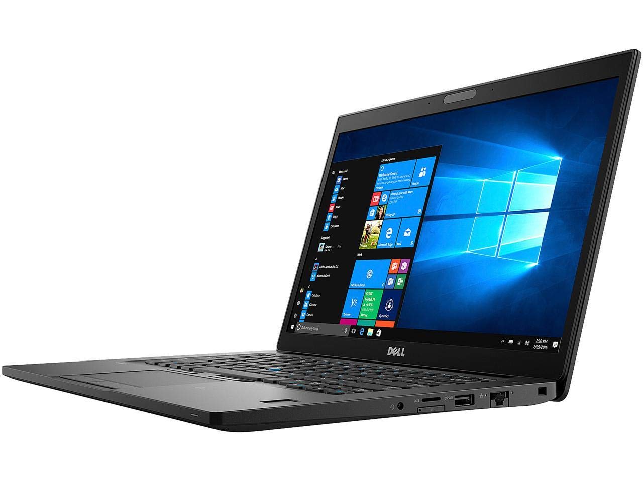 Dell Latitude 7490 Laptop FHD Notebook PC, Intel Core i5-8350U Processor, 8GB Ram, 256GB SSD, Webcam, WiFi, Bluetooth, HDMI, Type C, Windows 10 Professional (Renewed)
