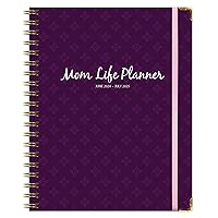 Global Printed Products The Mom Life Planner June 2024 Through July 2025 by Global Printed Products - Includes Record Keeping Pages, Budget and Meal Planner, and Habit Tracker (Purple)