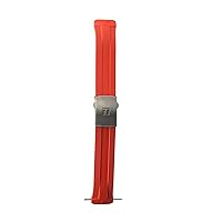 unisex-adult Silicone Watch Strap Red T603036455