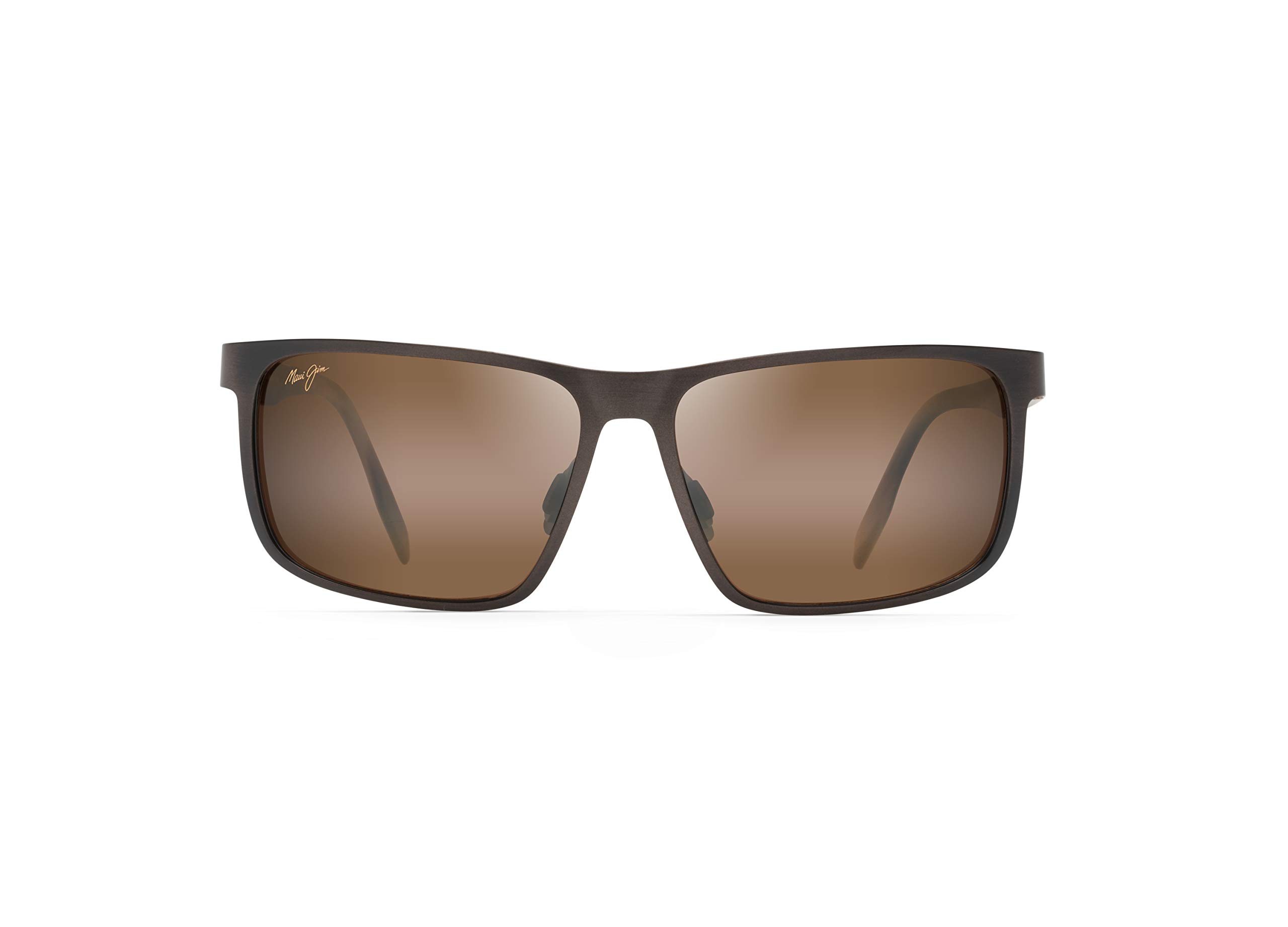 Maui Jim Men's Wana Polarized Rectangular Sunglasses