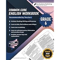 Common Core English Workbook: Grade 6 English Common Core English Workbook: Grade 6 English Paperback