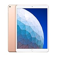 2019 Apple iPad Air 3rd Gen (10.5 Inch, Wi-Fi, 64GB) Gold (Renewed)