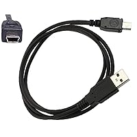 UpBright USB Data Cable PC Laptop 5V 1.5A Power Cord Compatible with Maxtor OneTouch 4 Mini 160GB 9NU2GH-500 4Plus Model One Touch III Mini LLL Mini Edition 60GB 100GB 9ME2A4-594 20331200 Hard Drive