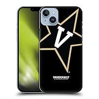 Head Case Designs Officially Licensed Vanderbilt University Vandy Oversized Icon Hard Back Case Compatible with Apple iPhone 14 Plus