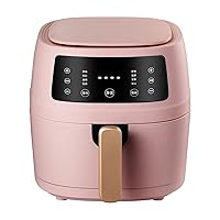 Air Fryer， Air oven frier Digital display multifunctional household appliances air fryer Kitchen Smart Oven Cooker home cooking (Color : Pink, Size : UK)