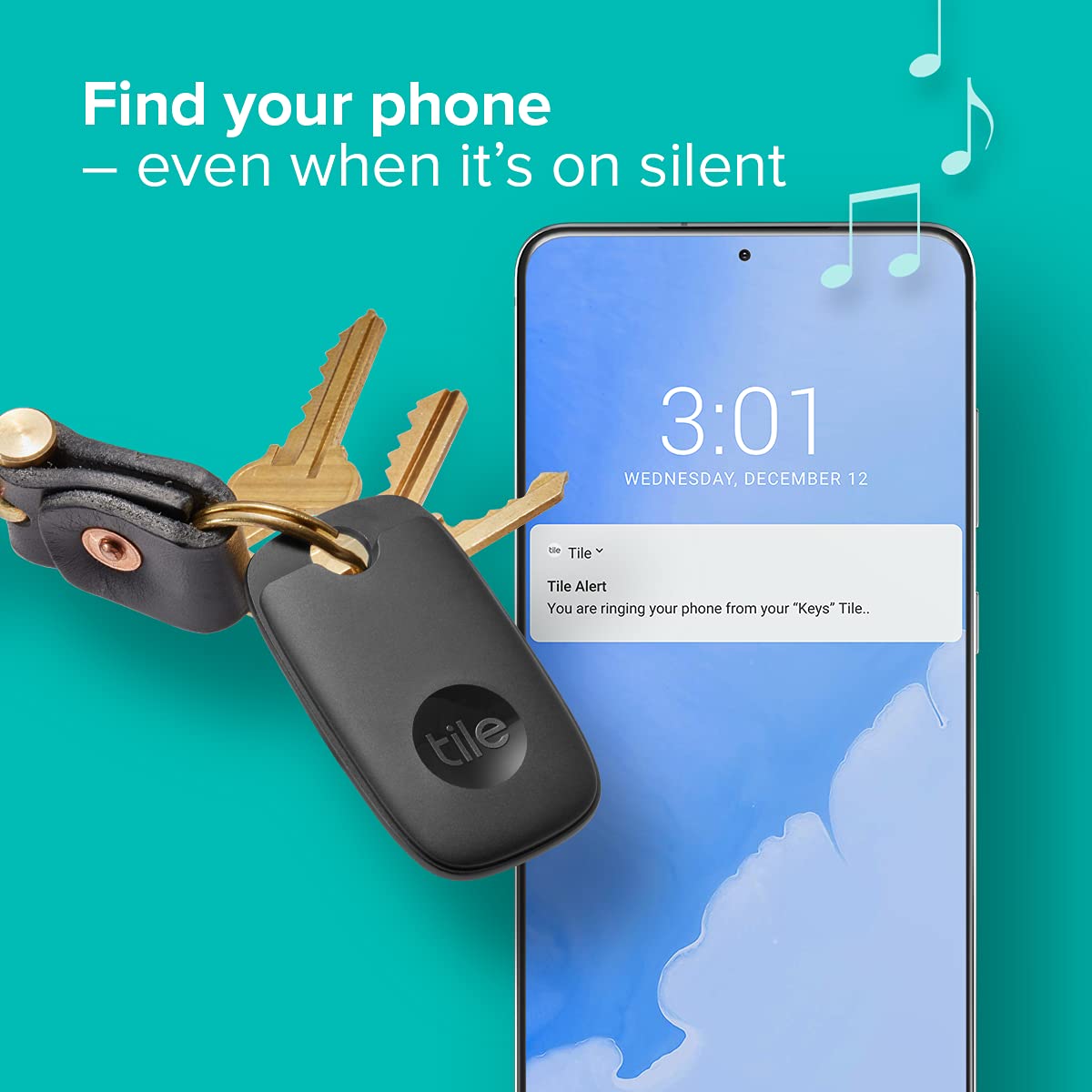 Tile Pro + Slim Bluetooth Item Finder Set - 2 Pack (1 Pro, 1 Slim), Compatible with Alexa & Google Smart Home, iOS & Android Compatible, Find Your Keys, Wallets, Remotes & More, Black
