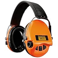 Sordin Supreme Pro-X Ear Defenders for Hunting & Shooting - Active & Electronic Ear Muffs - Leather Band & Foam Kits