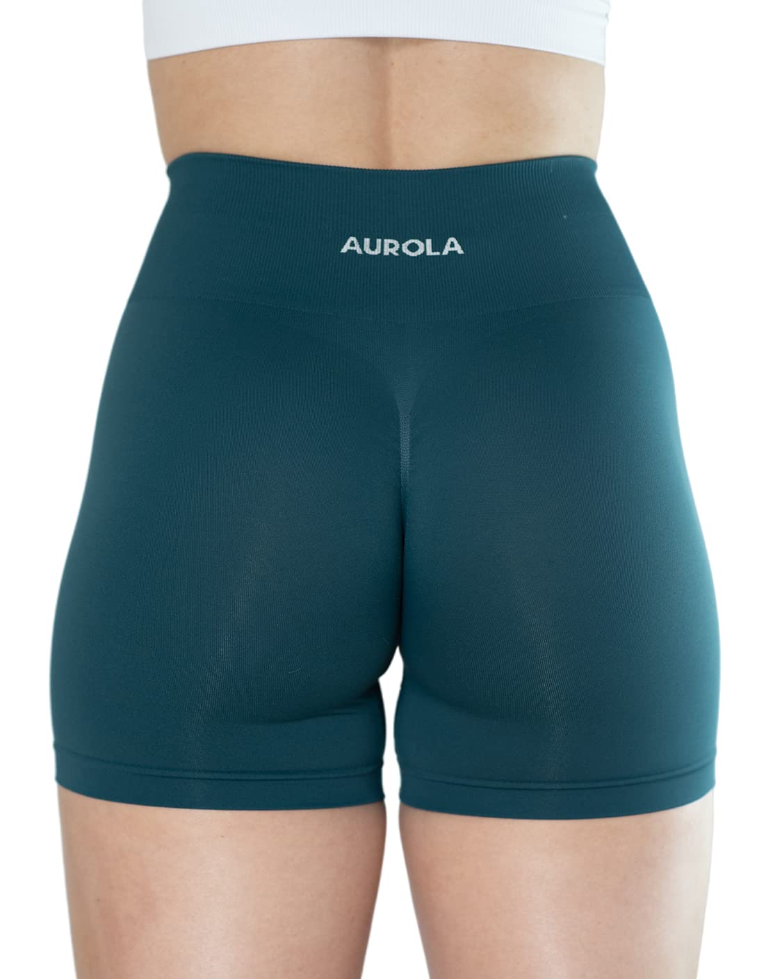 Buy AUROLA Dream Collection Workout Shorts for Women High Waist Seamless  Scrunch Athletic Running Gym Yoga Active Shorts Black