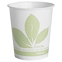 SOLO R53BB-JD110 Treated Paper Water/Refill Cup, 5 oz. Capacity, 2.5
