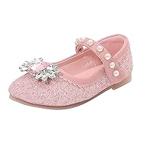 Slip Shies Kids Girl Shoes Small Leather Shoes Single Shoes Children Dance Shoes Girls Performance Little Girl Shoes