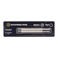 Parker Style G-2 Ballpoint Refill | Standard Black Ink by Dayspring Pens | Fits All Dayspring Pens Ballpoints and Parker Pens Ballpoints