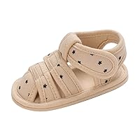 Boys Sandals Size 3 Big Kid Infant Boys Girls Open Toe Solid Shoes First Walkers Shoes Summer Toddler 7 Toddler Shoes