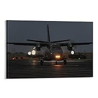 Rucatto Let The L-410 Transport Plane, Boy Birthday Present Art Poster Canvas Wall Art Prints for Wall Decor Room Decor Bedroom Decor Gifts 08x12inch(20x30cm) Frame-style