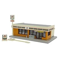 Rokuhan Z Scale S049-1 Train Layout Convenience Store Orange Color
