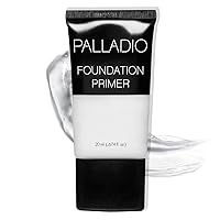 Palladio Foundation Primer, Lightweight and Velvety Primer with Aloe Vera and Chamomile, Wear Alone or As Foundation Base, Minimizes Fine Lines and Pores, Helps Makeup Last Longer, 0.674 oz