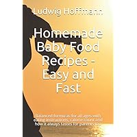 Homemade Baby Food Recipes - Easy and Fast: Balanced formulas for all ages with eating instructions, calorie count and how it always tastes for parents too