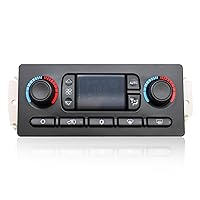 Climate Control Module 599-211XD for 2002-2009 Chevrolet 1500 2500 GMC Cadillac Buick Oldsmobile Hummer A/C Control Panel, Replaces 10367041,10367042,10399657 AC Heater Climate Control Module