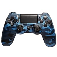 LAHONTY Wireless Game Controller for P4, Remote Gamepad Compatible with P4/Slim/PC/Pro with Dual Vibration/Analog Sticks/6-Axis Motion Sensor