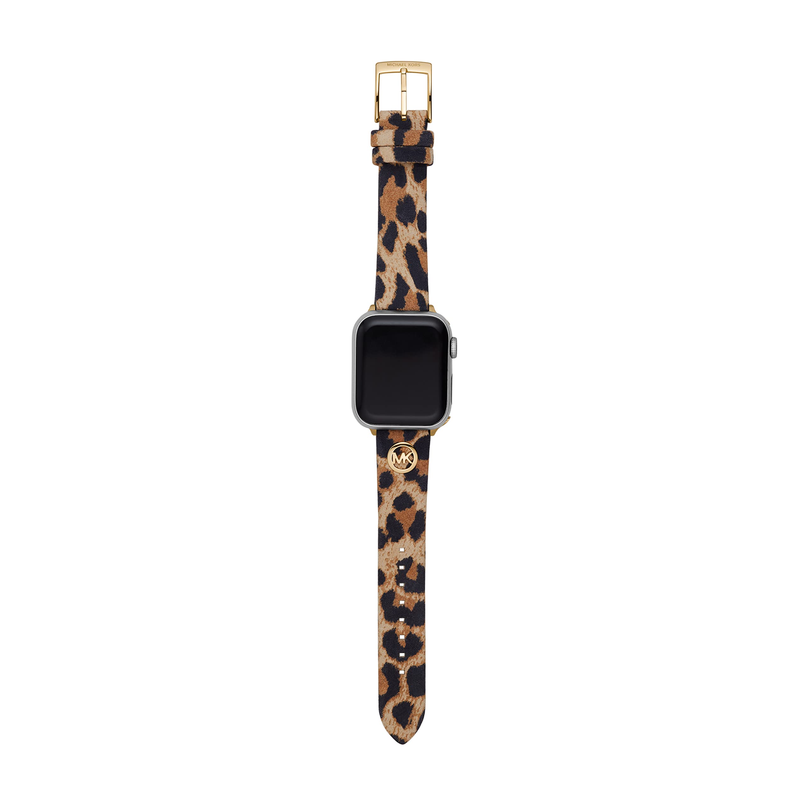 Michael Kors Interchangeable Watch Band Compatible with Your 38mm/40mm/41mm Apple Watch- Leather or Silicone Bands for Apple Watch Series 8/7/6/5/4/3/2/1/SE