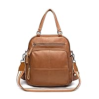 MINTEGRA Women’s Fashion PU Leather Backpack Ladies Casual Bag Daypack Briefcase Strap