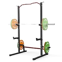 Adjustable Squat Rack Barbell Rack Squat Stand Bench Press Pull Up Home Gym