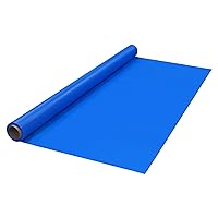 Party Essentials 1403BL Banquet Roll Plastic Tablecover, 300' Length x 40