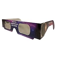 Eclipse Glasses - 10 pair - AAS Approved - ISO Certified Safe for all solar eclipses - (North American)