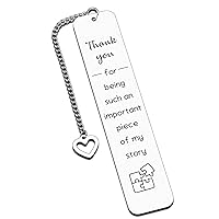 Appreciation Bookmark Gifts for Teacher Teachers Day Women Men Thank You Gifts from Students Classmates Book Lovers Graduation Birthday Christmas Retirement Present Stocking Stuffers Graduation Gift