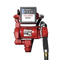 FR711VA 115V 20 GPM Fuel Transfer Pump with Mechanical Meter Package, Gallons - For Gasoline, Diesel, Kerosene, Ethanol Blends, Methanol Blends & Biodiesel up to B20