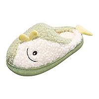 Animal Slippers Kids Memory Foam Animal Fuzzy House Shoes Baby Indoor Outdoor Washable Animal Critter Kids Slippers