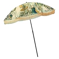 Fashionable Sun Umbrella with Sand Anchor, Lightweight and Water Resistant, Fade and Water Resistant Fabric, Perfect for Beach, Pool, Camping, and Outdoor Activities