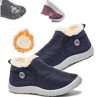 Vyral Waterproof Winter Boots - Vyral Winter Boots, Vyral Warm Snow Boots, Fur Lined Outdoor Anti-slip Waterproof