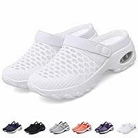 Women's Orthopedic Clogs with Air Cushion Support - Reduce Back, Knee Pressure, Air Cushion Orthopedic Slip on Shoes