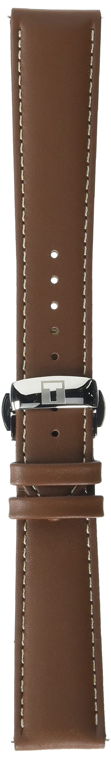 Tissot Leather Brown Watch Strap, 21 (Model: T852044597)