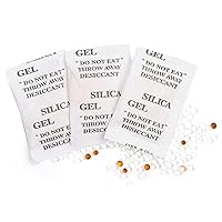 LotFancy 155 Packs 2g Silica Gel Packets, Food Grade, Dehumidifiers Disposable Moisture Absorber, for Home Drawer Windows Wardrobe Clothes Storage Camera Bag Shoes