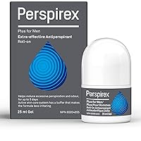 Perspirex Plus Men’s Deodorant Antiperspirant – Clinical Strength Deodorant for Men with Excessive Sweating – High Performance, Long-Lasting Protection