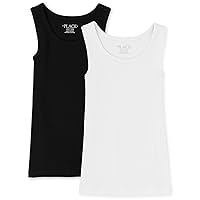The Children's Place Girls' Plus Basic Ribbed Tank