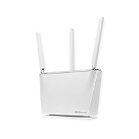 ASUS WiFi 6 Router (RT-AX68U White) - Dual Band Gigabit Wireless Router, 3x3 Support, Gaming & Streaming, AiMesh Compatible, Included Lifetime Internet Security, Parental Control, MU-MIMO, OFDMA