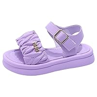 Girls Sandals Size 2 Children's Beach Shoes Anti Slip Soft Sole Children's Shoes KIDS Little Baby Girl Summer