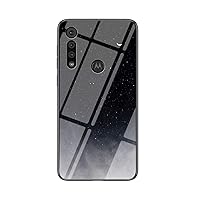 IVY Tempered Glass Starry Sky Case for Motorola Moto G8 Play Case - D