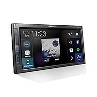 Pioneer DMH-C2550NEX Digital Multimedia Receiver With Wired Apple CarPlay and Android Auto, 6.8