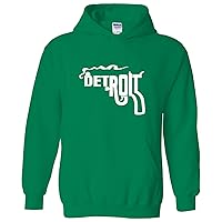 UGP Campus Apparel Detroit Smoking Gun Hoodie Basic Cotton