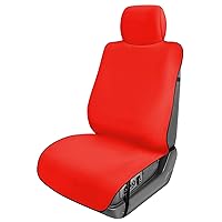 FH1006RED Universal Fit Multifunctional Beach, Fitness Towel Red Automotive Seat Cover fits most Cars, SUVs, and Trucks