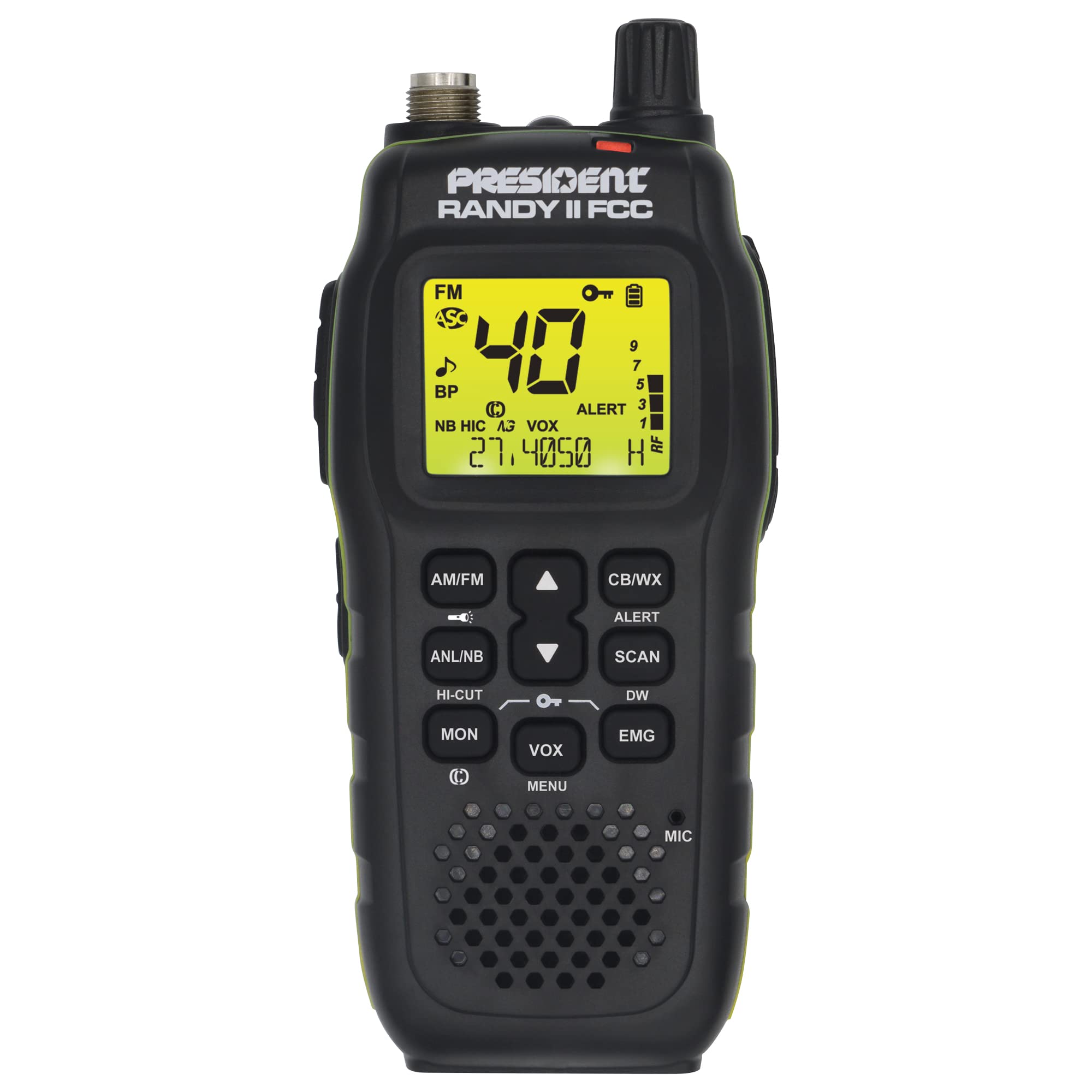 Randy II FCC - First FCC Approved AM/FM Handheld CB Radio